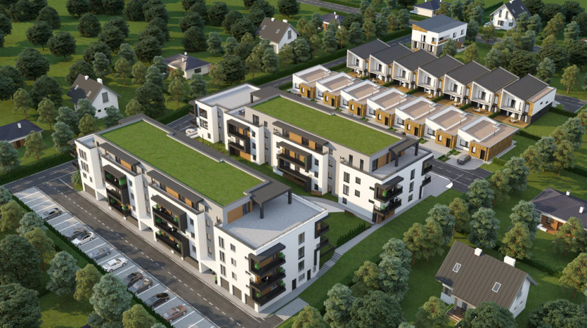 RajPark Residence zasadený v prírode