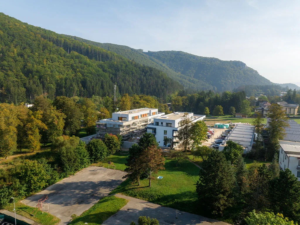 RajPark Residence – výstavba v septembri 2023, záber 1
