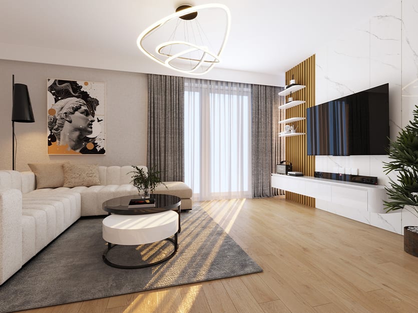Jedálenská časť apartmánu